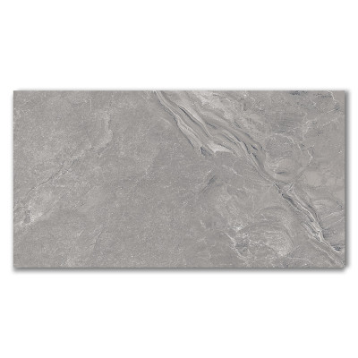 Ornate Grey Polished Porcelain Wall And Floor Tiles 30x60